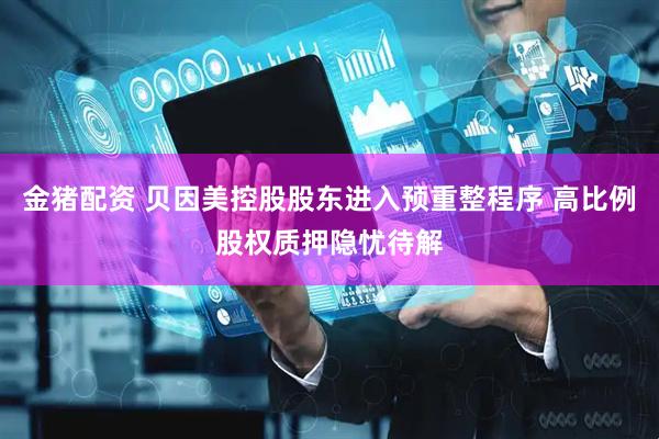 金猪配资 贝因美控股股东进入预重整程序 高比例股权质押隐忧待解